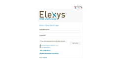 Desktop Screenshot of my.elexys.be